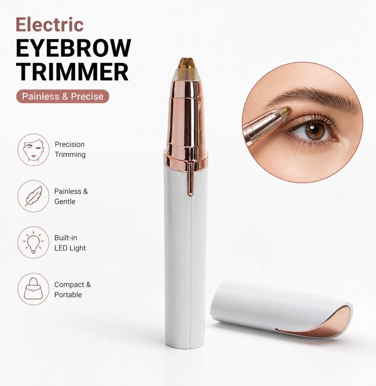 Electric Eyebrow Trimmer – Precise Trimming, Perfect Brows