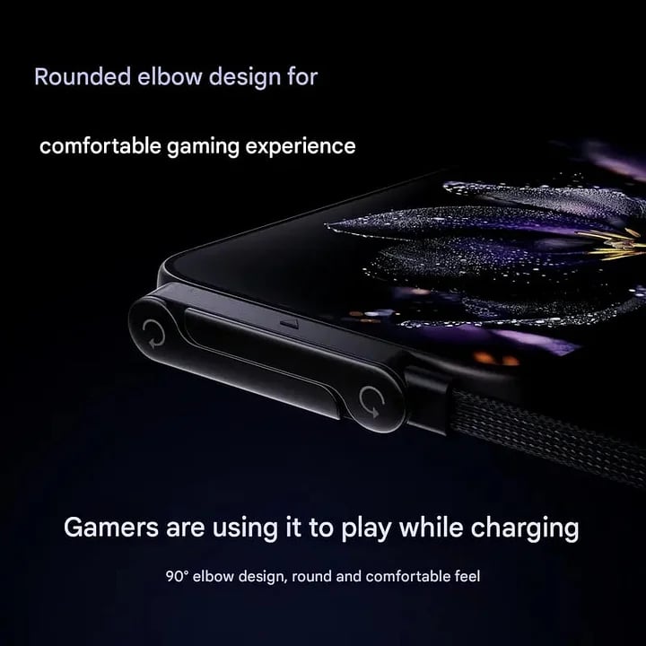 2-in-1 Cable 240W Fast Charging with Phone Stand