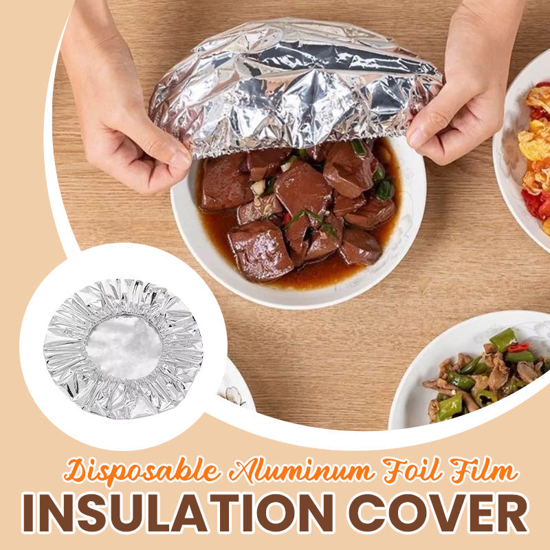Premium Insulated Foil Food Cover: Keep Meals Hot & Fresh