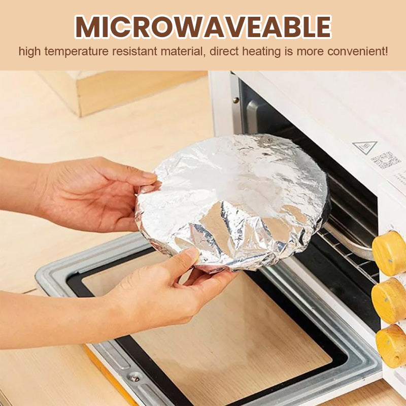 Premium Insulated Foil Food Cover: Keep Meals Hot & Fresh