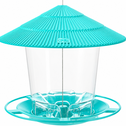 Bring Life, Color & Song to Your Backyard - the Pagoda Hanging Bird Feeder