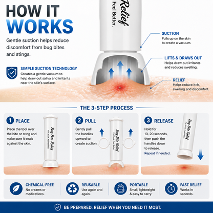 Bug Bite Thing Suction Tool,Poison Remover