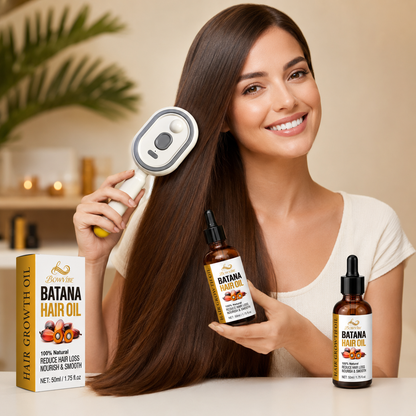3-in-1 Mist Hair Brush – Smooth Frizz, Knots & Dry-Looking Hair Fast