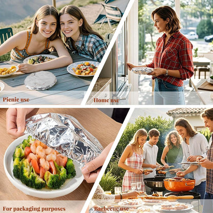 50,000+ Sold - Velnok Aluminum Foil Food Cover
