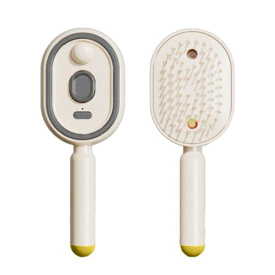 3-in-1 Mist Hair Brush – Smooth Frizz, Knots & Dry-Looking Hair Fast