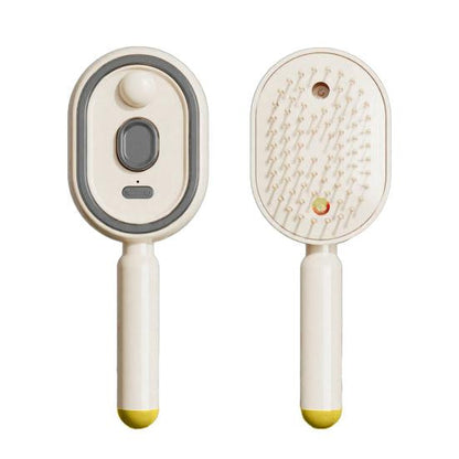 3-in-1 Mist Hair Brush – Smooth Frizz, Knots & Dry-Looking Hair Fast