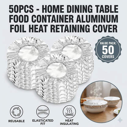 50,000+ Sold - Velnok Aluminum Foil Food Cover