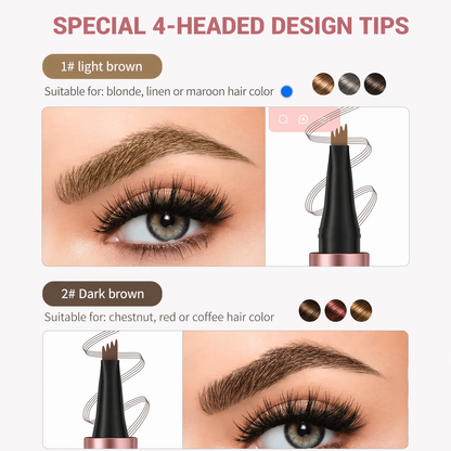 Waterproof Micro-Fork Brow Pencil