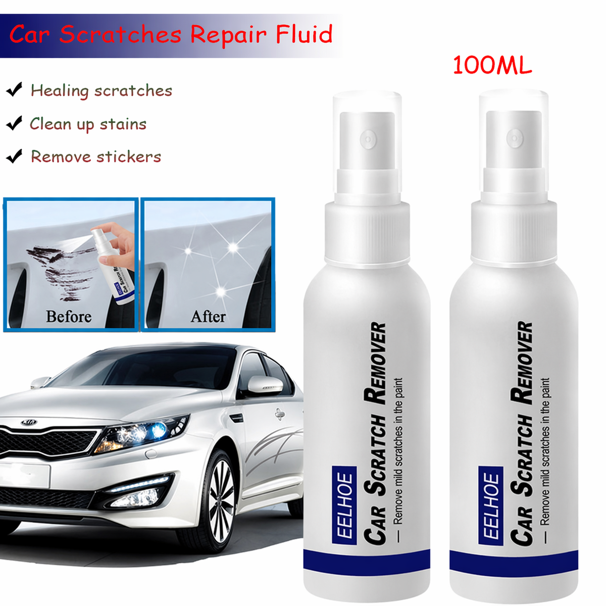 🔥Buy 1 Get 1 Free🔥 Car Scratches Gone In Seconds