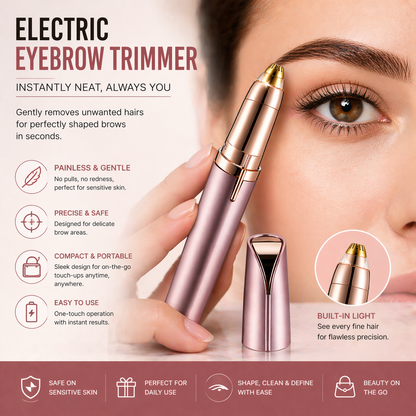 Electric Eyebrow Trimmer – Precise Trimming, Perfect Brows
