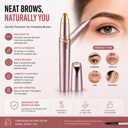 Electric Eyebrow Trimmer – Precise Trimming, Perfect Brows