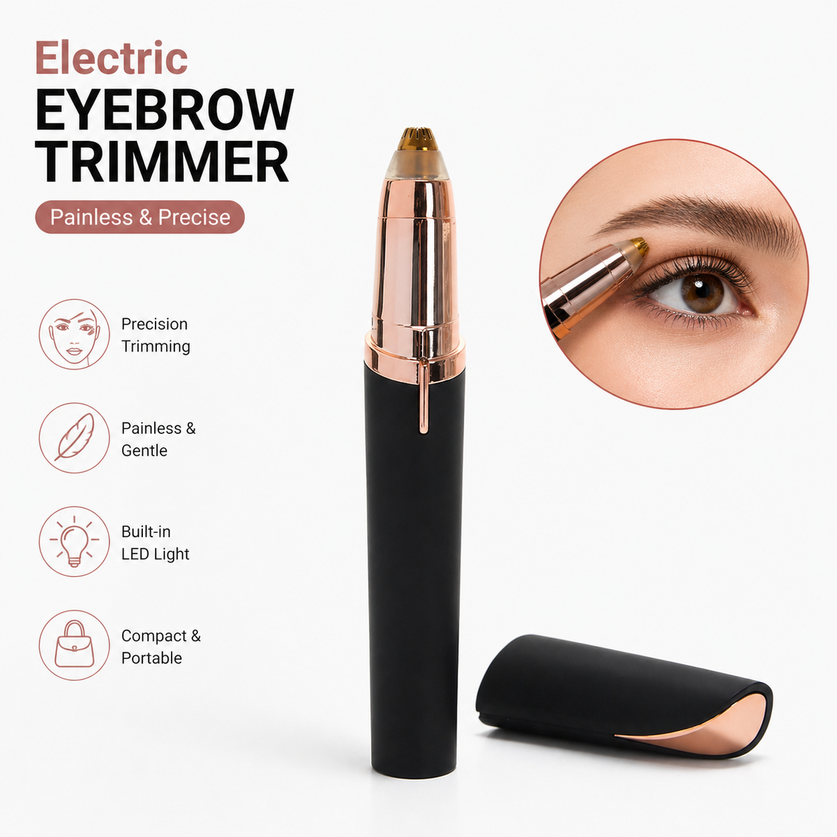 Electric Eyebrow Trimmer – Precise Trimming, Perfect Brows