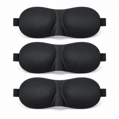 3D Contoured Blackout Sleep Mask