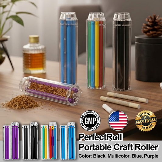 Portable Hand Crank Cigarette Roller Machine