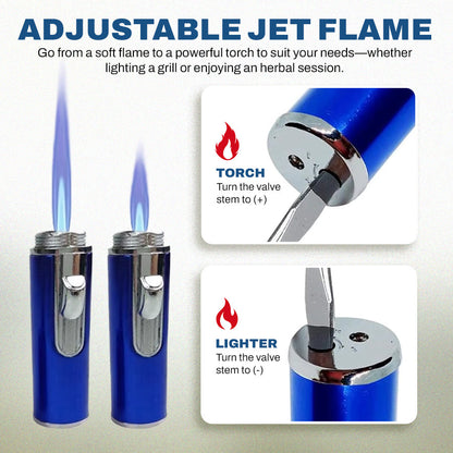 Deluxe Pipe Lighter Set for Men