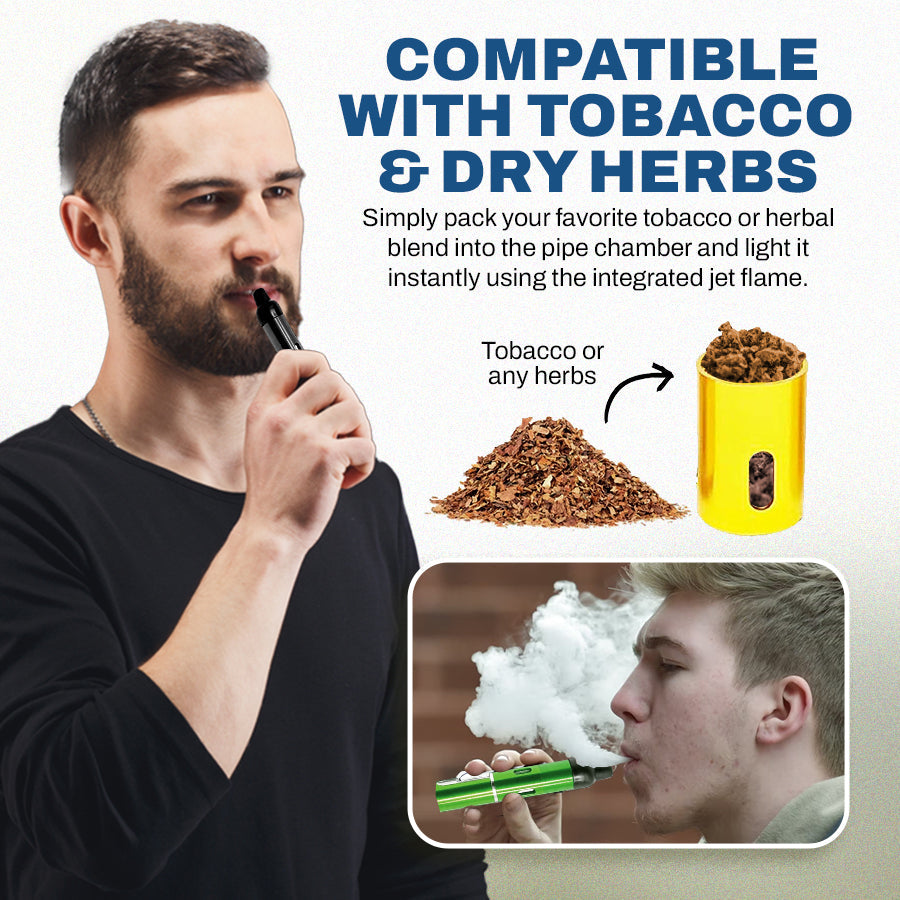 Deluxe Pipe Lighter Set for Men