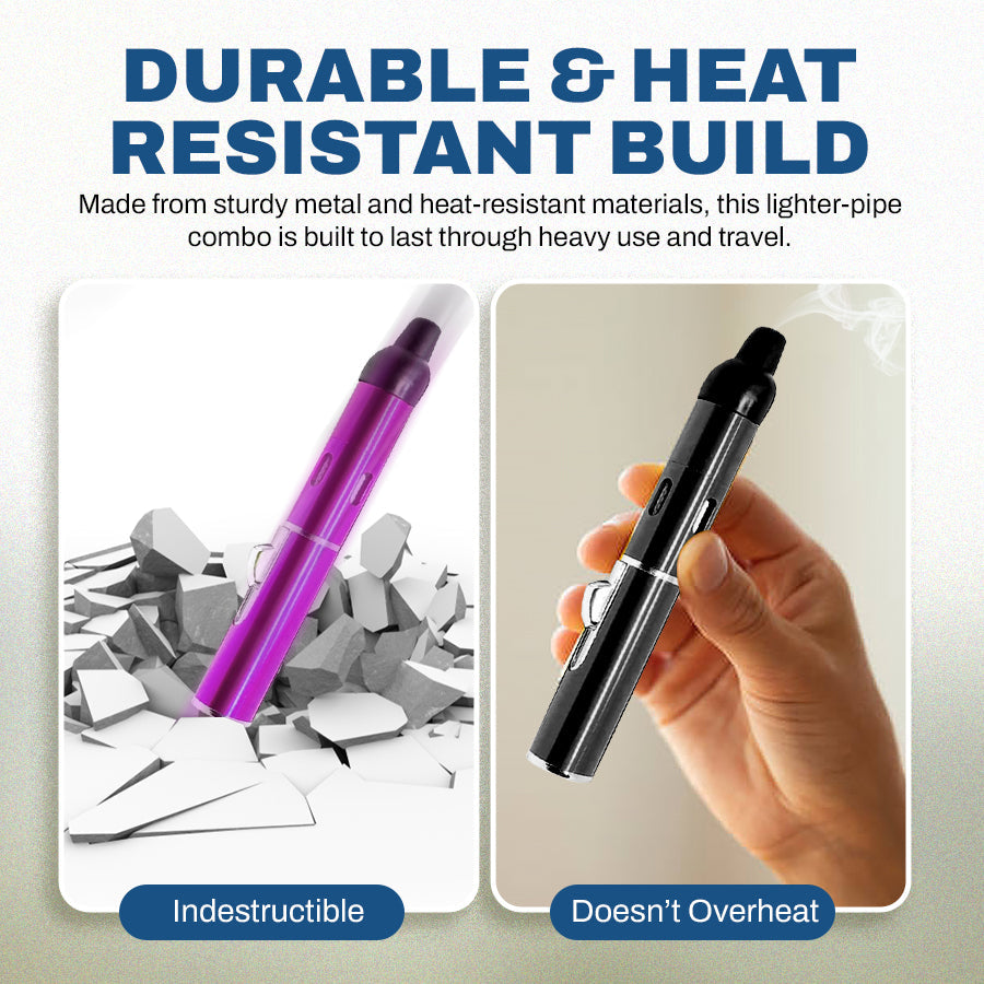 Deluxe Pipe Lighter Set for Men