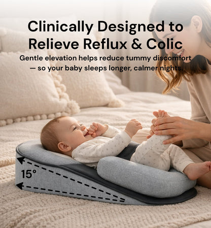 15° Baby Support Lounger – Safer, More Comfortable Feeding