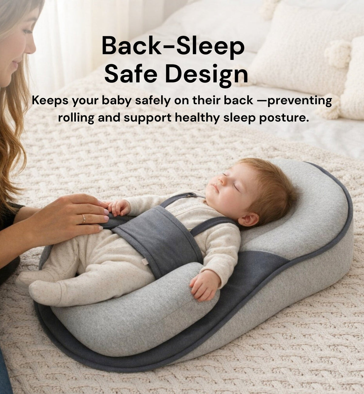 15° Baby Support Lounger – Safer, More Comfortable Feeding