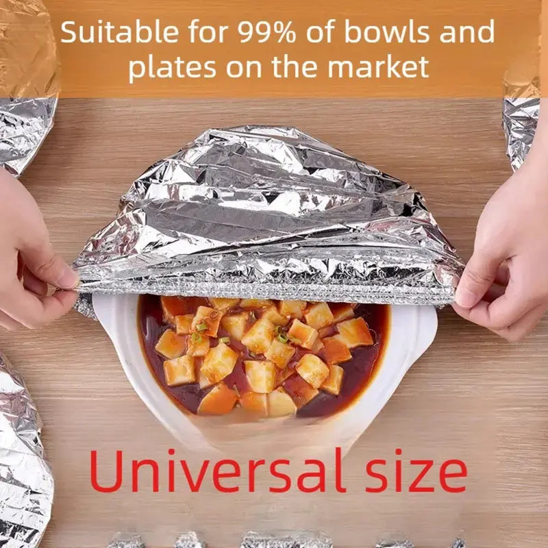 50,000+ Sold - Velnok Aluminum Foil Food Cover