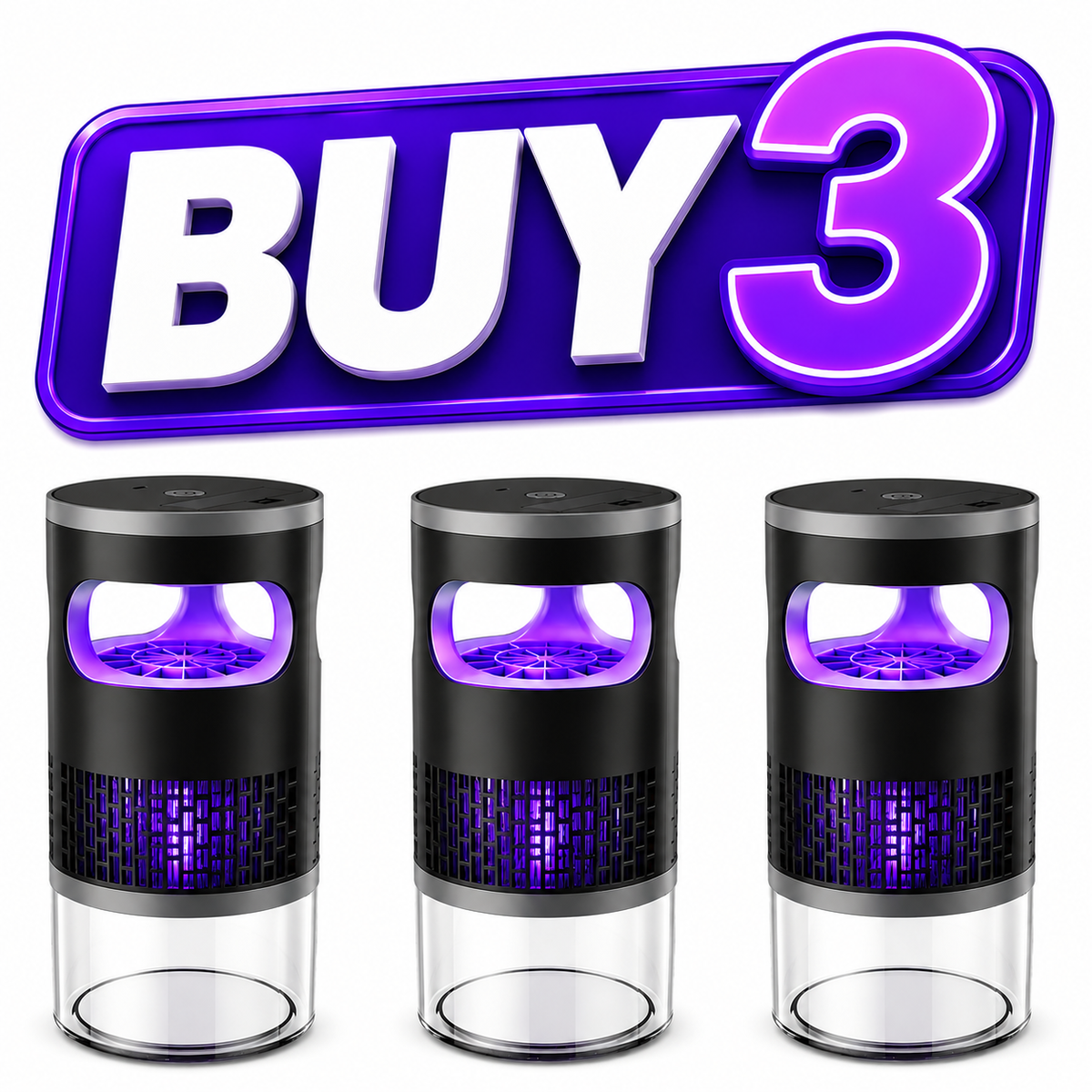 2-in-1 Outdoor Bug Mosquito Zapper Lantern For Patio, Camping & Backyard Nights