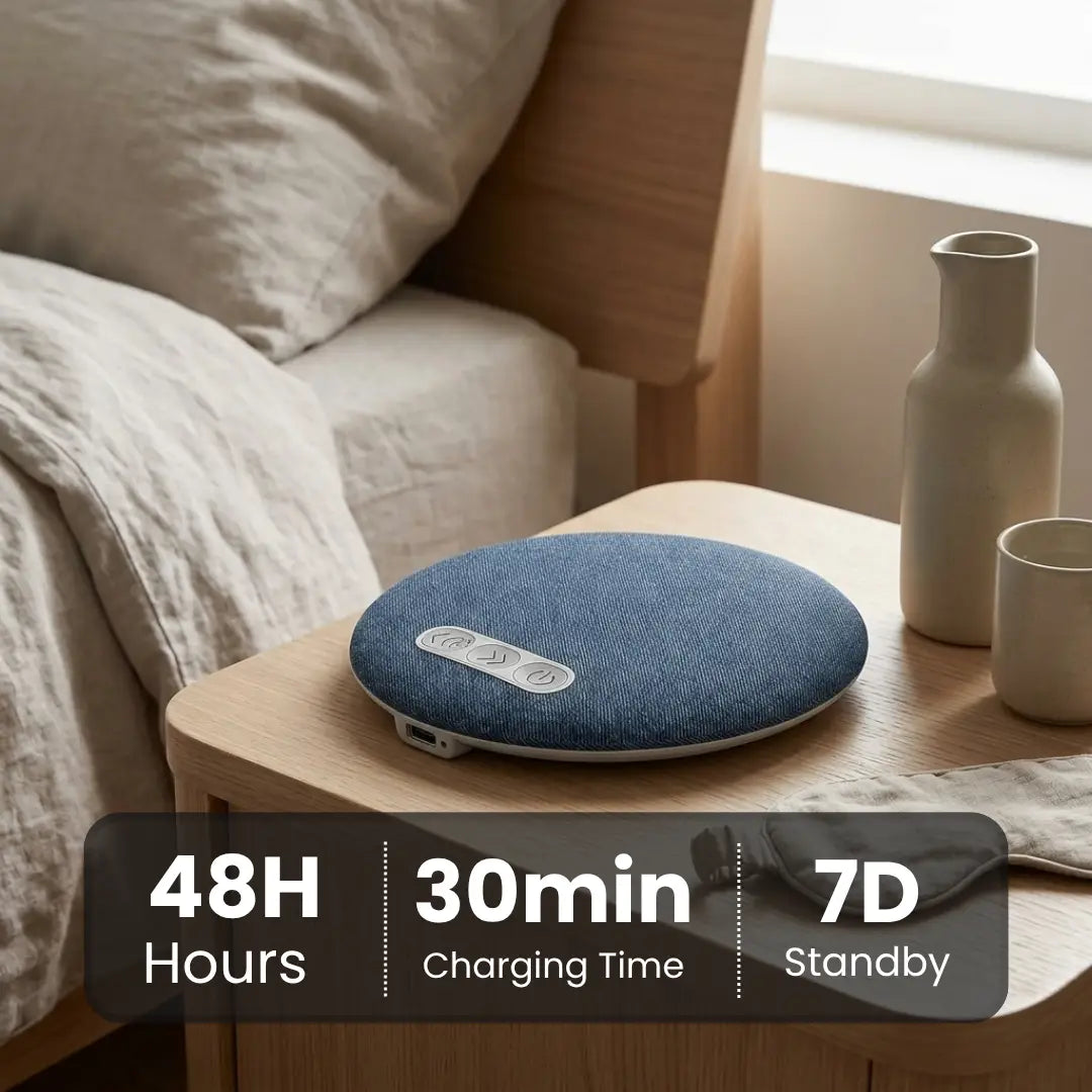 11mm Ultra-Thin Under-Pillow Bluetooth Speaker for Private Sleep Audio