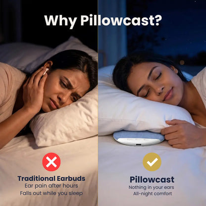 11mm Ultra-Thin Under-Pillow Bluetooth Speaker for Private Sleep Audio