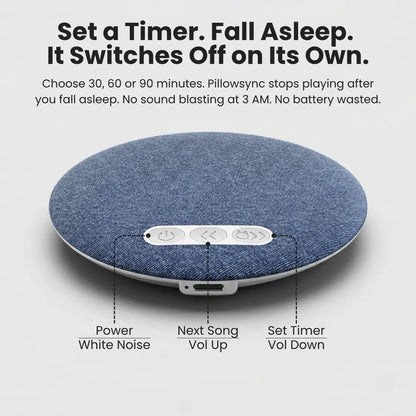 11mm Ultra-Thin Under-Pillow Bluetooth Speaker for Private Sleep Audio